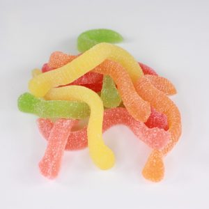50mg THC Sour Gummy Worms